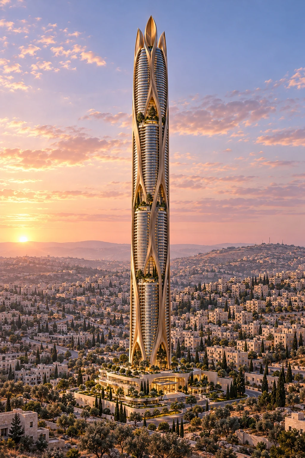 WYBAC 123 Amman · Artistic architectural visualisation