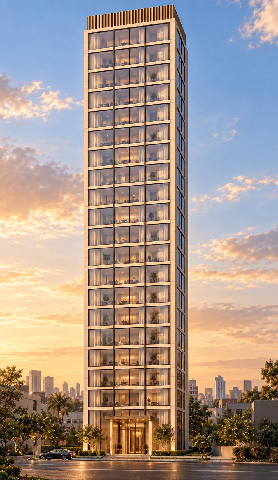 WYBAC V20 Residence · Architectural visualisation