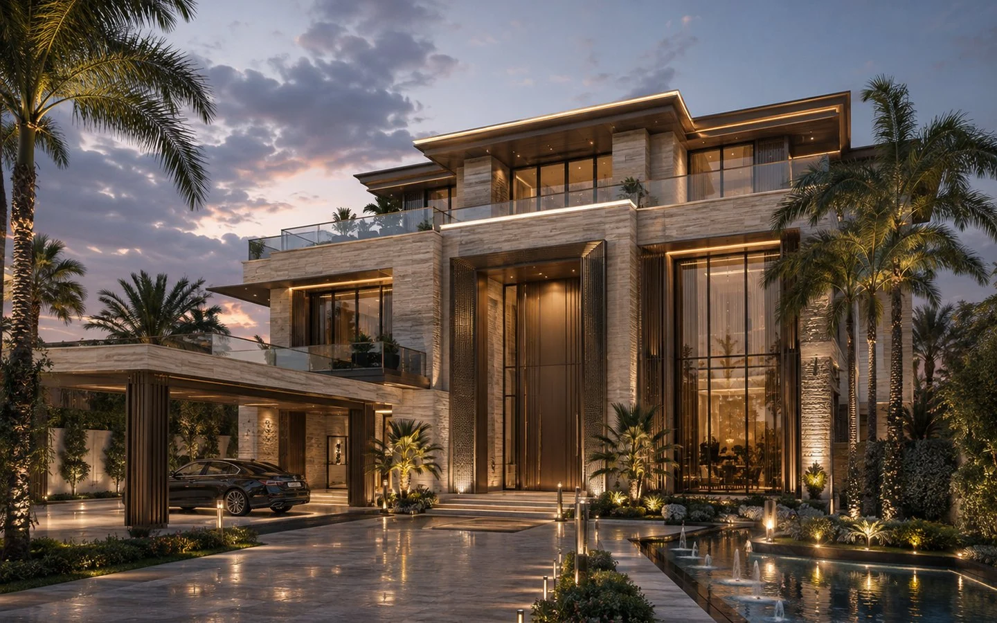WYBAC VIP Villas Cairo · Architectural visualisation